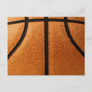 Cartão Postal Fundo do padrão de Impressão de basquete