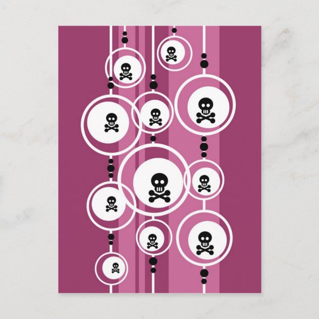 Cartão Postal Fundo Grunge (Frente)