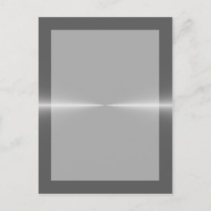 Cartão Postal Fundo Metálico de Aço