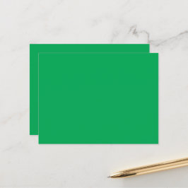 Cartão Postal Fundo Verde surpreendente com Design de borda bran