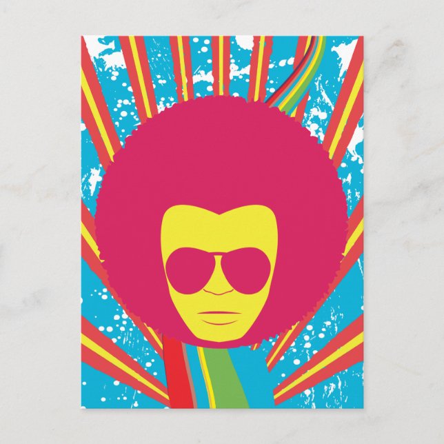 Cartão Postal Funk ~ Funky Soul Disco Man (Frente)