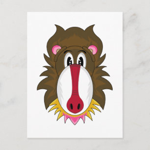 Cartão postal Funky Baboon