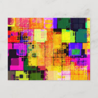 Funky Geométrico Multicolor Design
