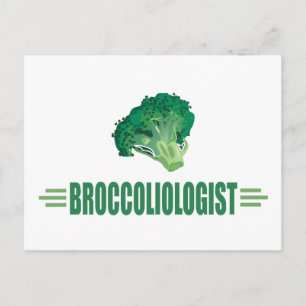 Cartão Postal Funny Broccoli