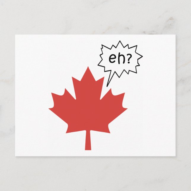 Cartão Postal Funny Canadense (Frente)
