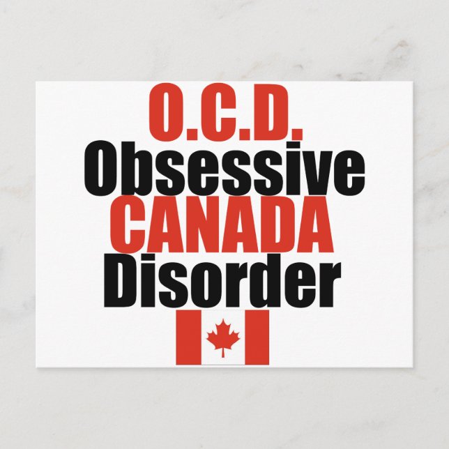 Cartão Postal Funny Canadense (Frente)