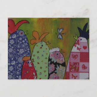 Cartão Postal Funny Chicken Collection 2015-01