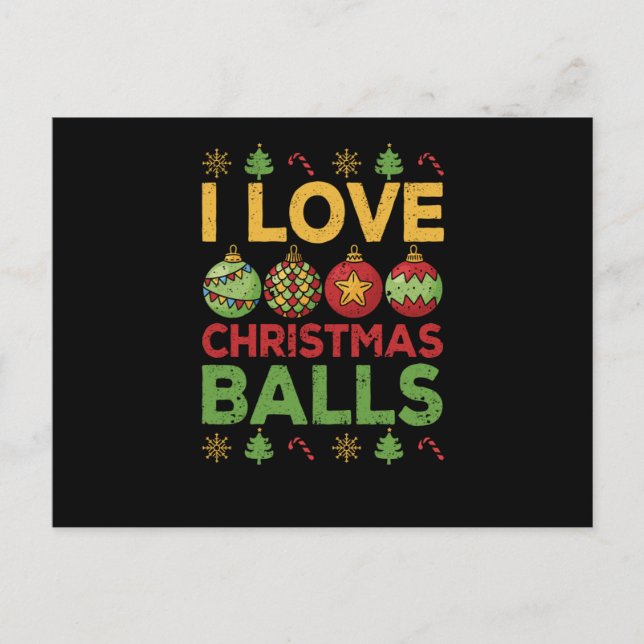 Cartão Postal Funny Christmas Inappropriate Dirty Jokes (Frente)