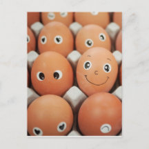 Funny Egg Faces - Breakfast Food Print