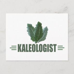 Cartão Postal Funny Kale