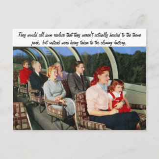 Cartão Postal Funny Retro