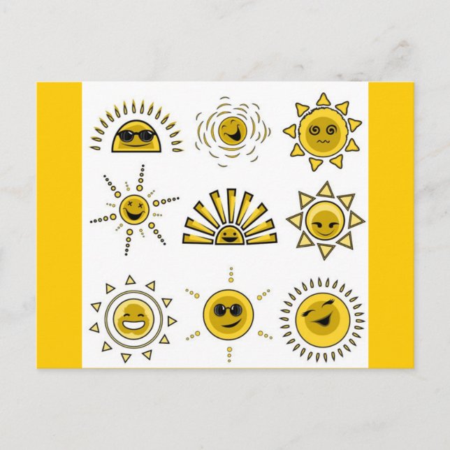 Cartão Postal funny_sun2 (Frente)