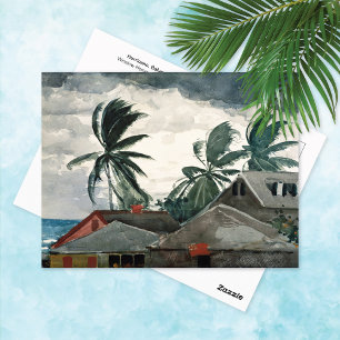 Cartão Postal Furacão Bahamas Winslow Homer