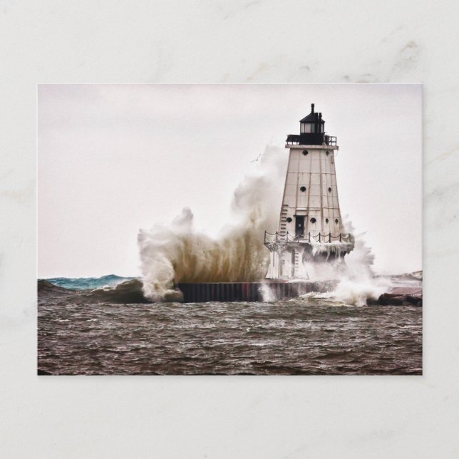 Cartão Postal Fúria de inverno (Frente)