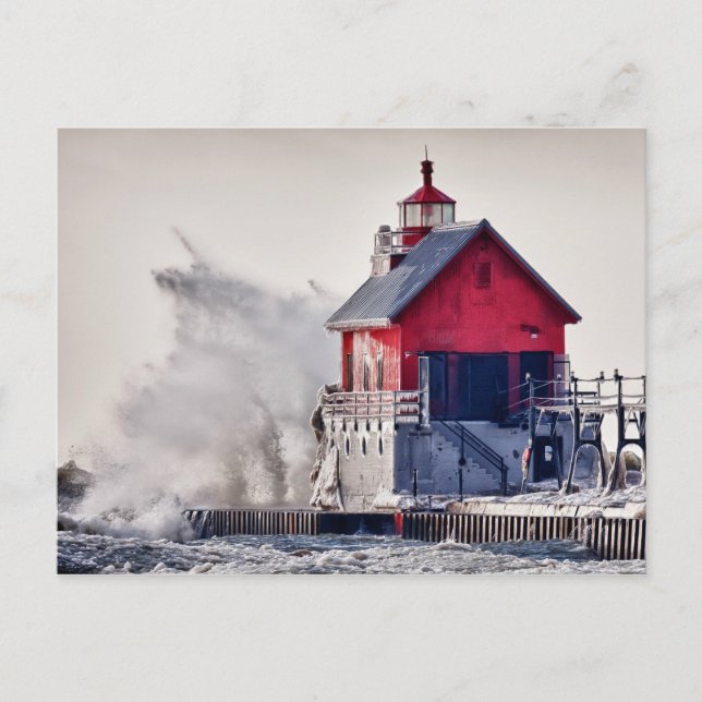 Cartão Postal Fúria de inverno (Frente)