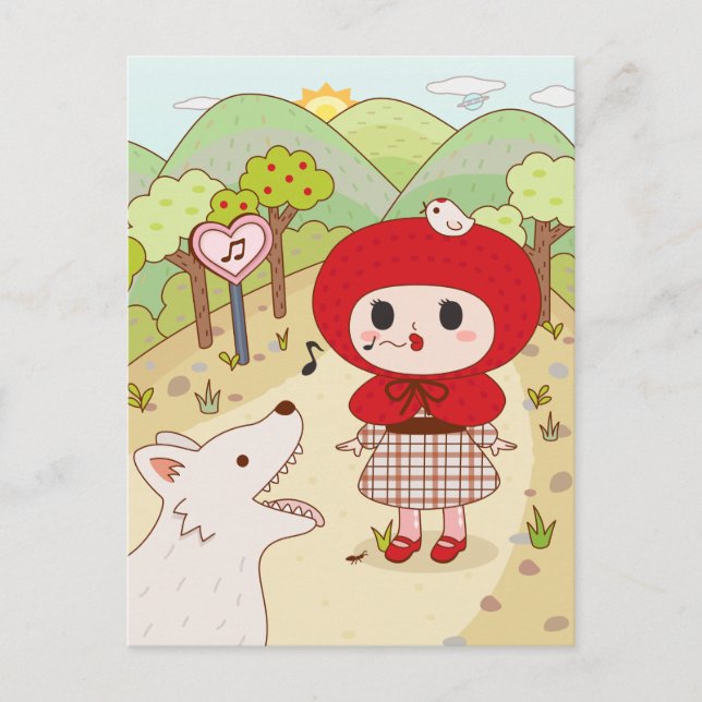 Cartão Postal Fusão de potência musical (Frente)