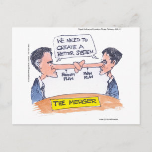 Cartão Postal Fusão de Romney Ryan Pinóquio Camisetas e Presente