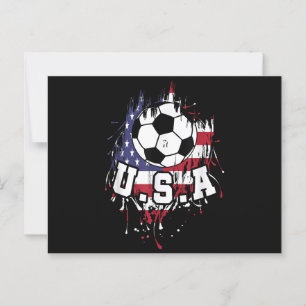 Cartão Postal Futebol americano EUA