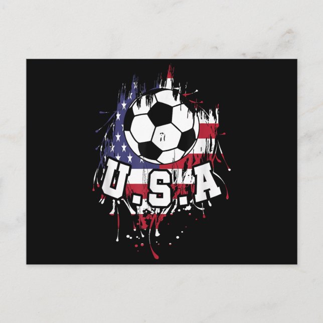 Cartão Postal Futebol americano EUA (Frente)