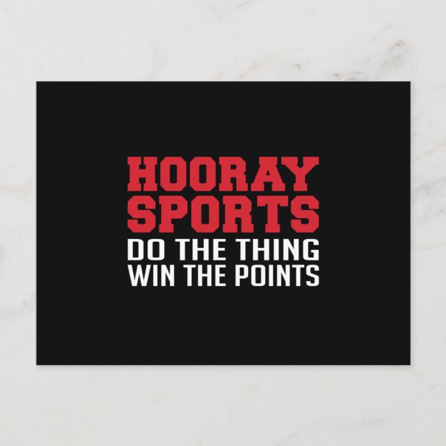 Cartão Postal Futebol americano Game Game Team Funny Gift Idea (Frente)