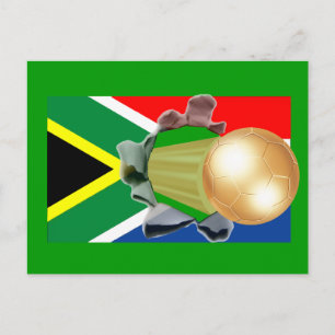 Cartão Postal Futebol da África do Sul