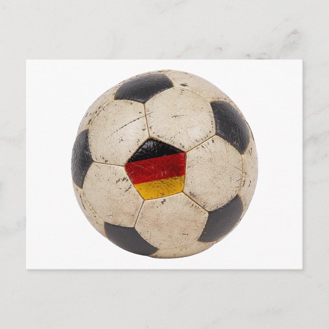 Cartão Postal Futebol da Alemanha (Frente)