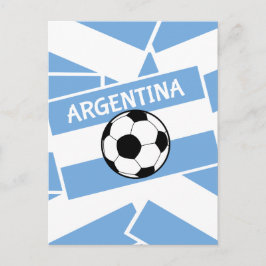 Cartão Postal Futebol da Argentina