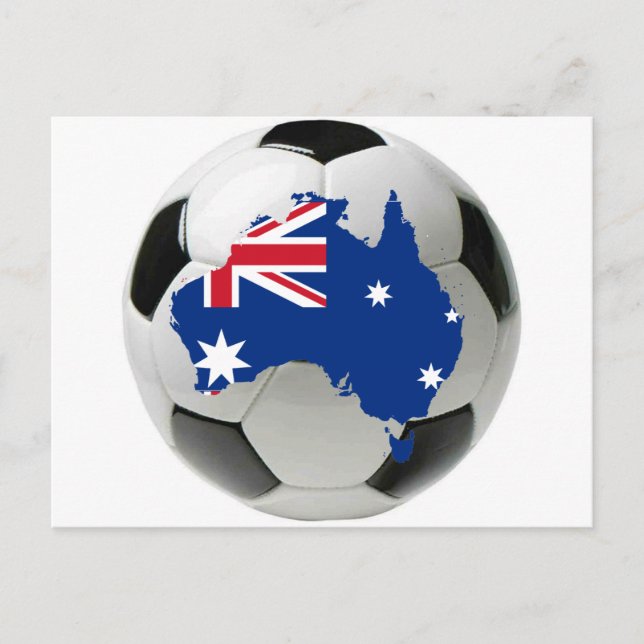 Cartão Postal Futebol da Austrália (Frente)