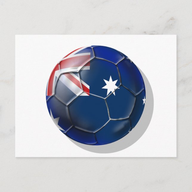 Cartão Postal Futebol da Austrália (Frente)
