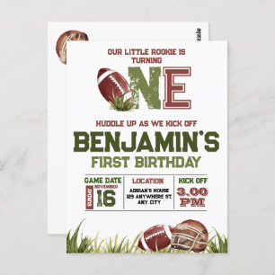 Cartão Postal Futebol de 1rua por ano na Festa de aniversário de