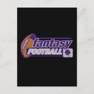 Cartão Postal Futebol de fantasia