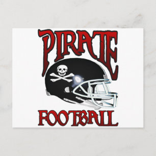 CARTÃO POSTAL FUTEBOL DE PIRATARIA