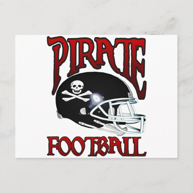 CARTÃO POSTAL FUTEBOL DE PIRATARIA (Frente)