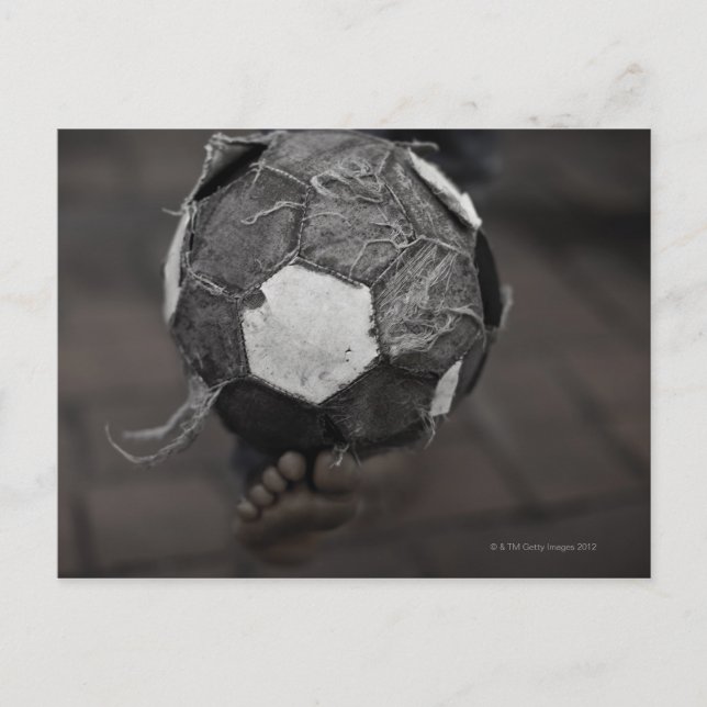 Cartão Postal Futebol de rua panamenho (Frente)
