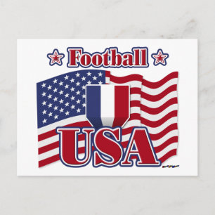 Cartão Postal Futebol EUA
