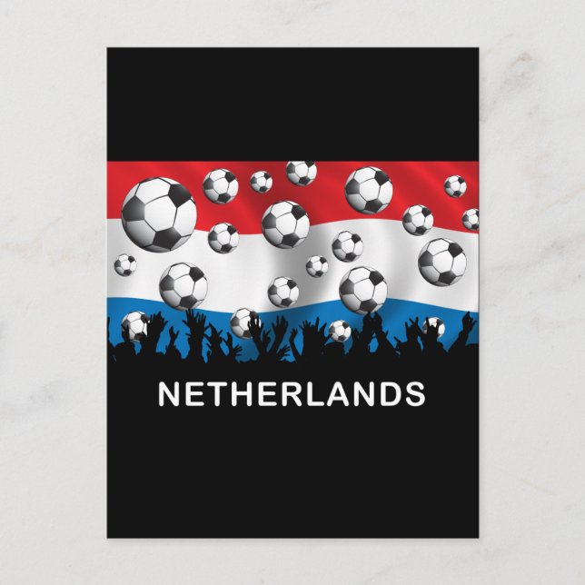 Cartão Postal Futebol Holandês (Frente)