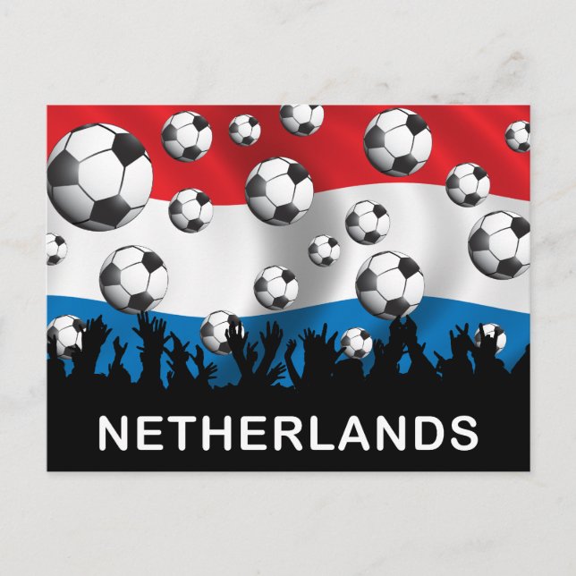 Cartão Postal Futebol Holandês (Frente)