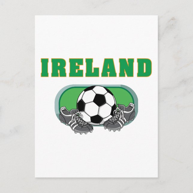 Cartão Postal Futebol Irlandês (Frente)