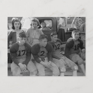 Cartão Postal Futebol no Ensino Médio, 1941