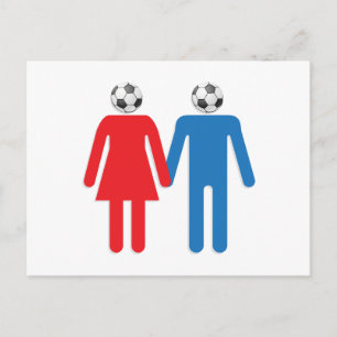 CARTÃO POSTAL FUTEBOL PARA SEMPRE
