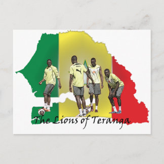 Cartão Postal Futebol Senegalês