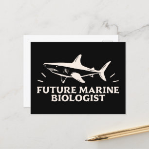 Cartão Postal Futuro biólogo marinho
