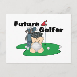 Cartão Postal Futuro Golfista