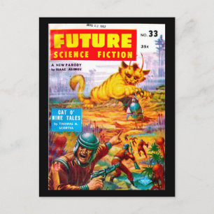 Cartão Postal Futuro junho de 1957_Pulp Art