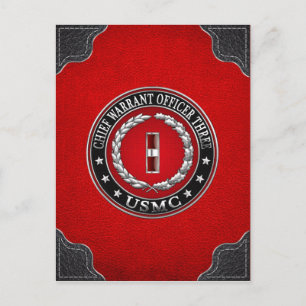 Cartão Postal Fuzileiros dos EUA: Mandado principal três (USMC 