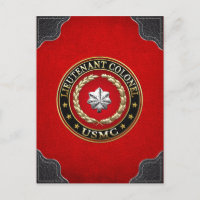 Fuzileiros Navais dos EUA: Tenente-coronel (USMC L