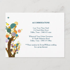 Cartão Postal Gabinete de Alojamento de Casamento de Teal de Art