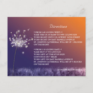 Cartão Postal Gabinete de Alojamentos de Direções do casamento