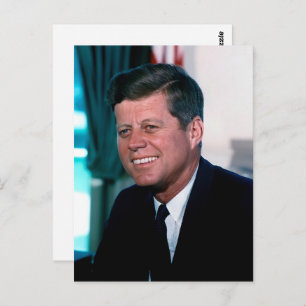 Cartão Postal Gabinete Oval do Presidente John F. Kennedy