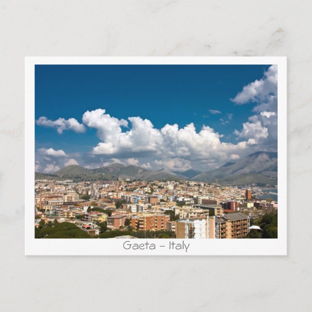 Cartão Postal Gaeta (Frente)